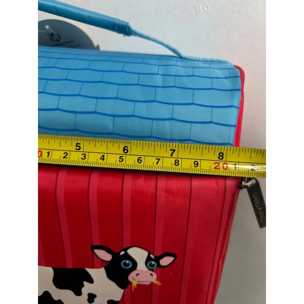 Sunny Patch Farm Lunch Bag Box Red Barn Animals Insulated Tote NWT
